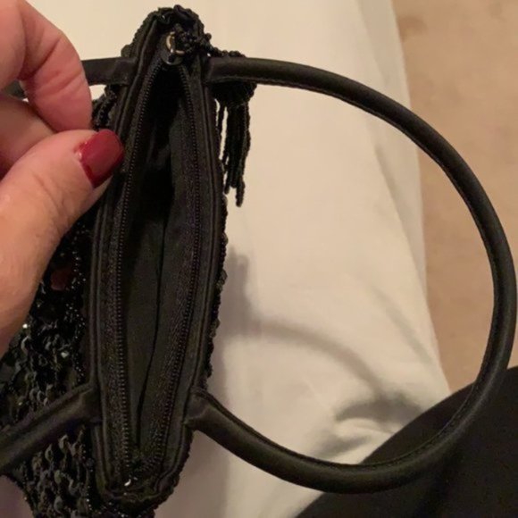 Small Beaded Evening bag. - Picture 3 of 3